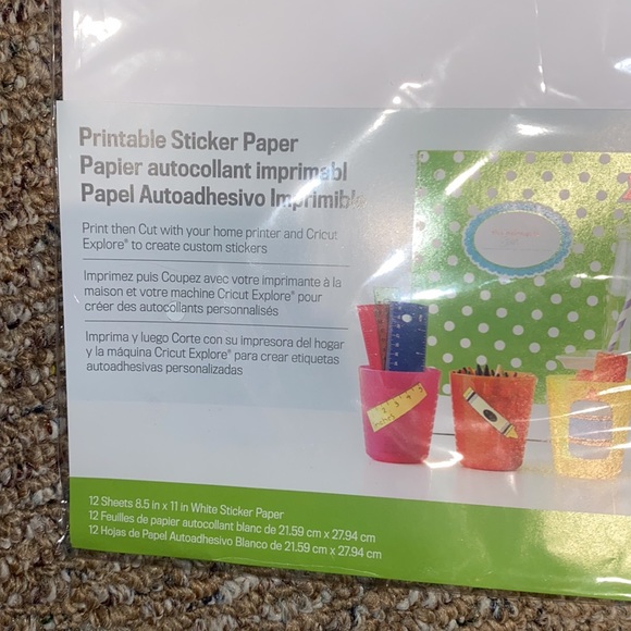Cricut printable sticker paper - Picture 3 of 3